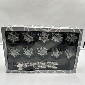 department 56 snowflake light strand 56.45238 New In Box
